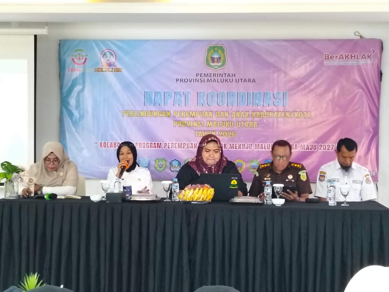SIARAN PERS Pemprov Maluku Utara Perkuat Sinergi Lintas Sektor dalam Perlindungan Perempuan dan Anak